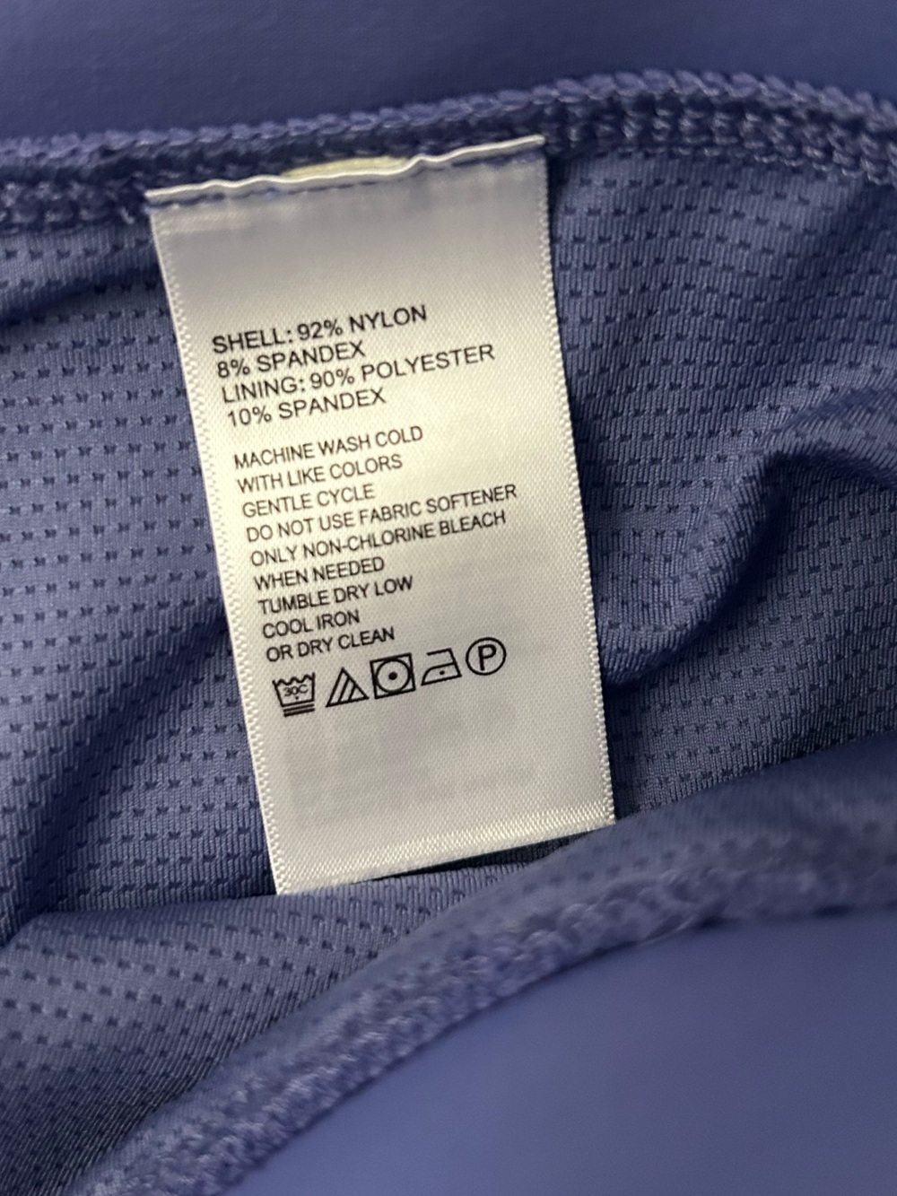 Tommy Bahama Aubrey IslandZone skort Athletic Skort in Blue Iris UPF 30 - Picture 8 of 13